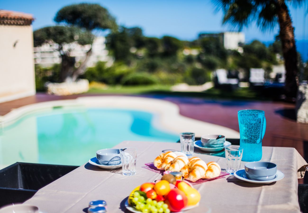 LUNCH AROUND THE SWIMMING POOL